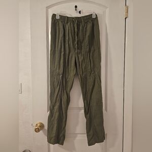 Time and True linen pants